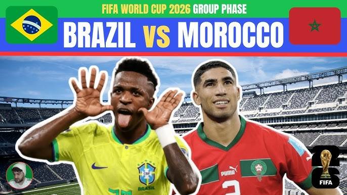 Kumno ba phin ioh peit ia ka jingia lehkai hapdeng ka Brazil vs Morocco lashai